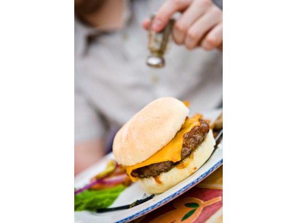 Hamburgers are easy to make and enjoyable to eat.