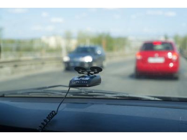 Radar Detector in a car