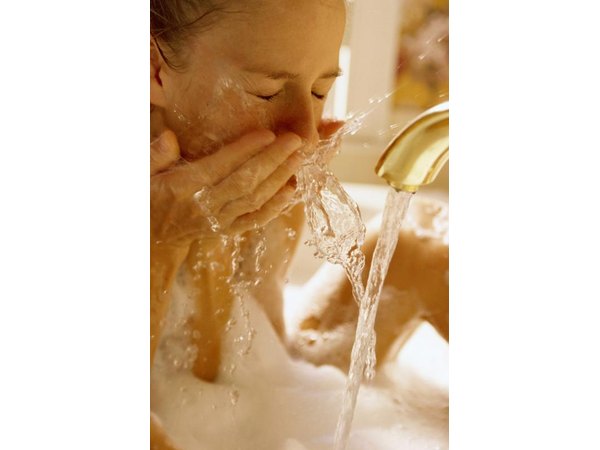 Wash your face twice a day