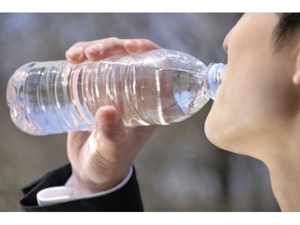 drinking water will dilute stomach acids