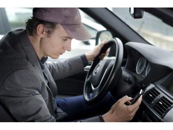 Texting while driving is very dangerous.