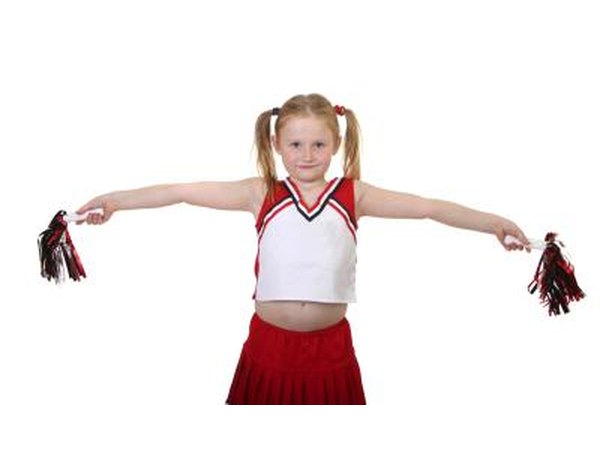 Cheerleader costume.