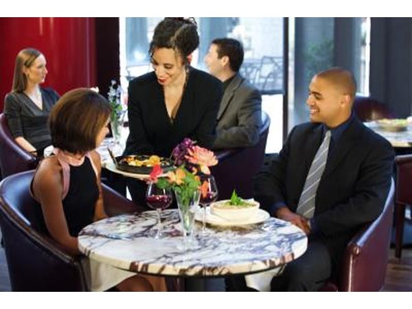 A hostess should dress appropriately to make a good impression.