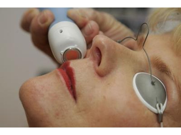 Go to a board certified dermatologist or cosmetic surgeon and get intense pulse light (IPL) treatments.
