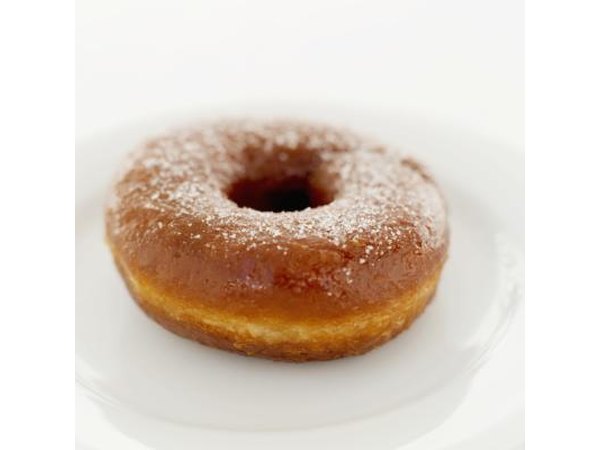 A sugar glazed donuts.