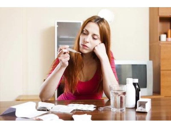 You may experience fever or chills with a UTI.