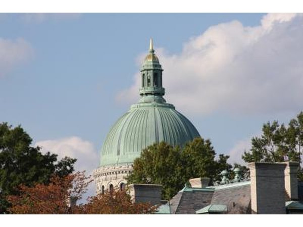 You can become an officer by attending the Naval Academy.