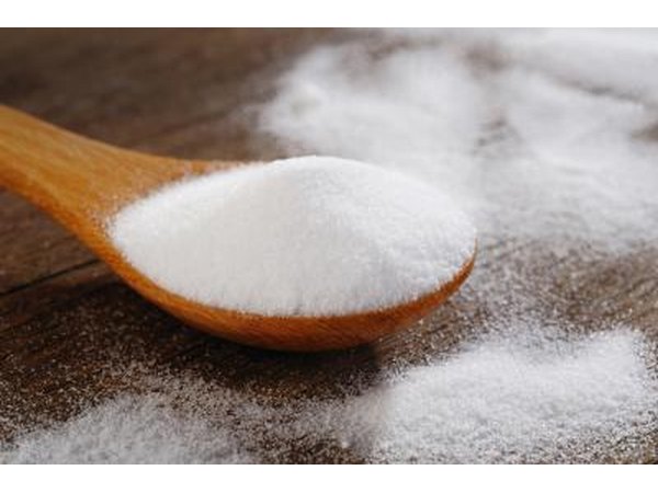 Make a baking soda and water solution.
