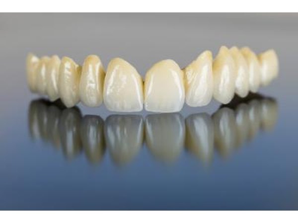 Ceramic teeth.