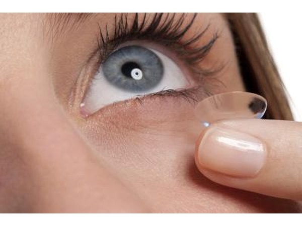 Chlorhexidine digluconate is found in many contact lens solutions.