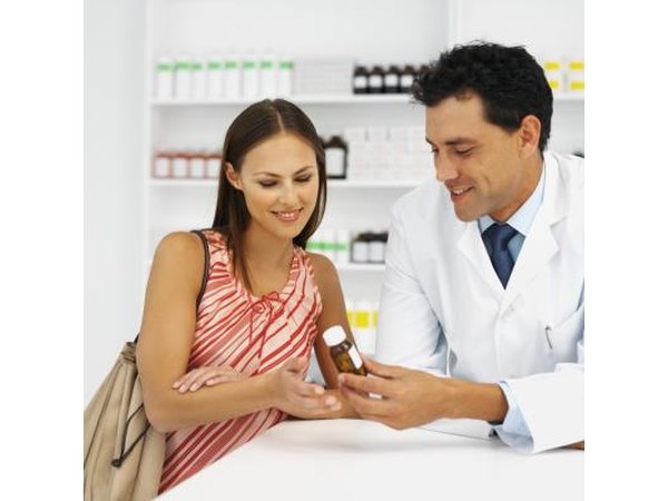 Pharmacist and patient