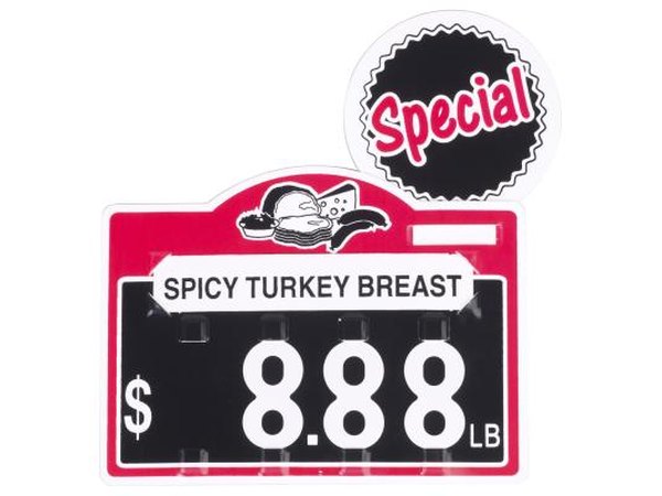 Price tag.