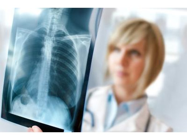 A chest x-ray may be necessary.