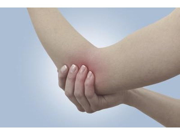 Avoid exercise which locks the elbow joint.