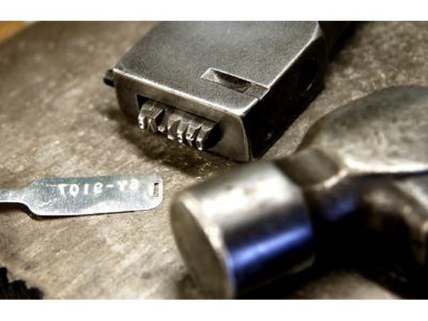 Engraving tools.