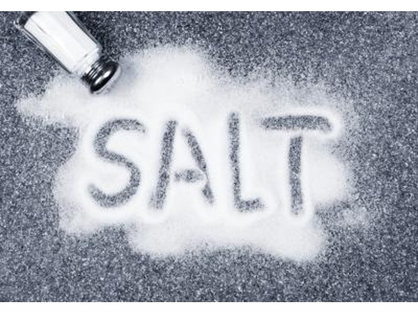 Low sodium salt is often made of potassium chloride.