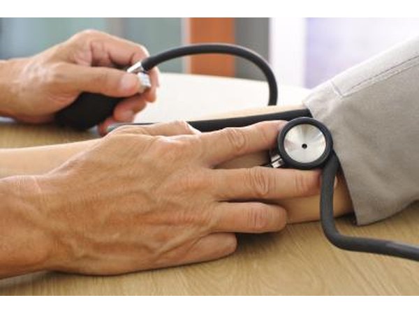 Low blood pressure may be a sign of a rupture.