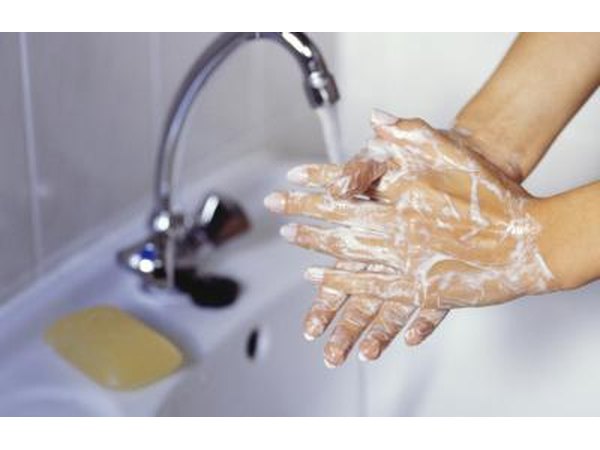 Try using unscented soaps.
