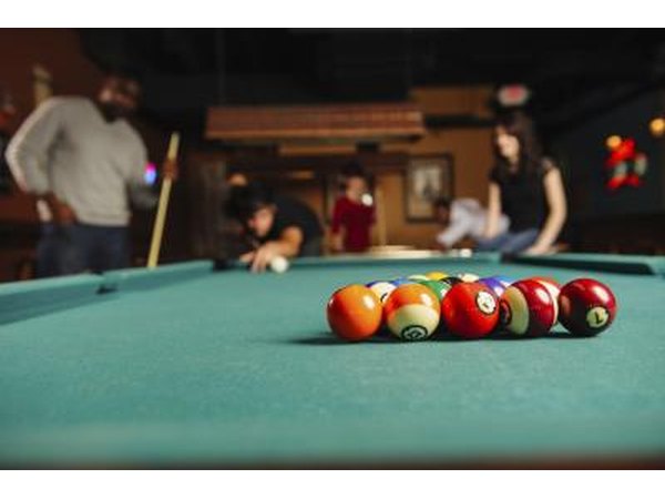 People playing pool