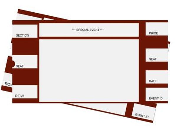 Event tickets.