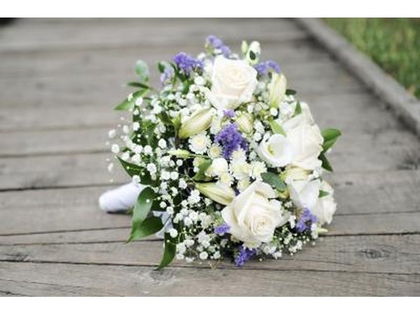 Dainty baby's breath blossoms lend grace and elegance to bridal arrangements.
