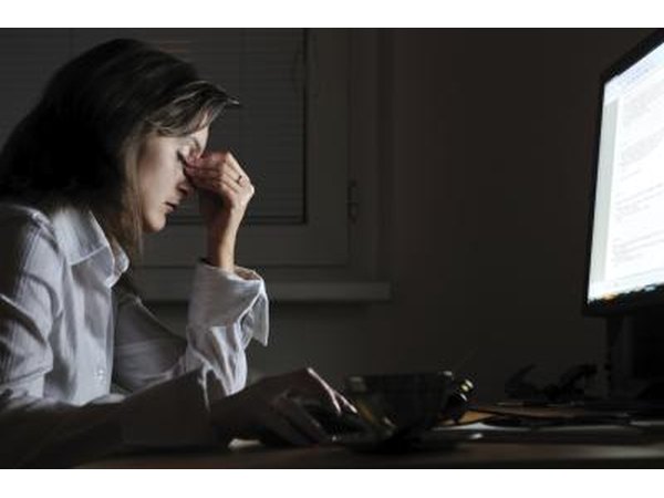 A lack of sunlight can lead to depression and anxiety.