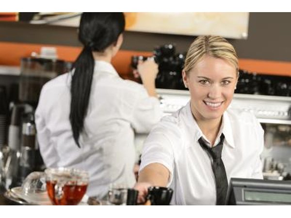 Cafe managers should have good people skills.