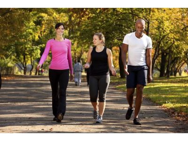 Exercising helps strengthen the immune system.