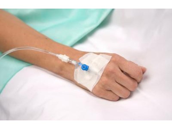IV fluids can help alleviate dehydration.
