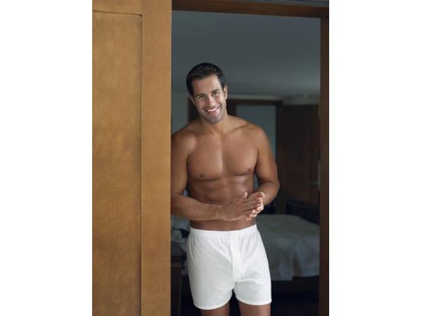 Wear loose-fitting cotton underwear