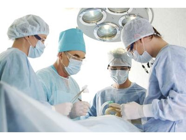 Surgery can be arthroscopic or open.
