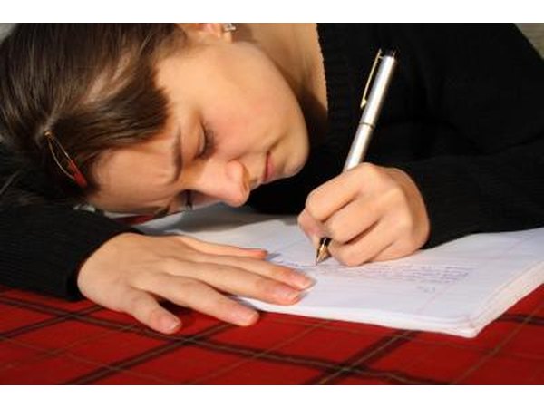It is popular for kids to write on themselves.
