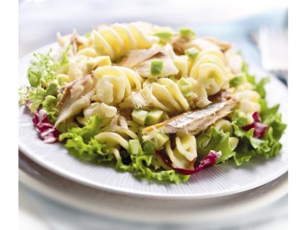 Four ounces of mackerel contain 44% of your daily fat allowance.