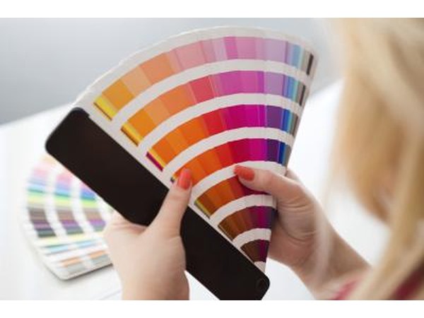 Use paint chips or a color wheel to determine your palatte.