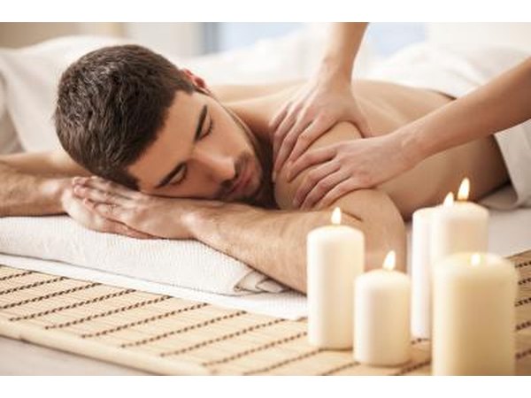 Push the skin along the top of your shoulders inward towards your collarbone.