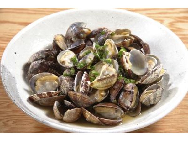 Steamed clams