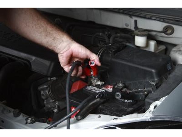 Car batteries have a greater number of thinner lead plates.