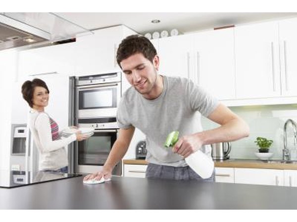 Clean the area where you changed the dressing.