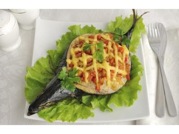 Stuffed fish and lobster cook relatively quickly.