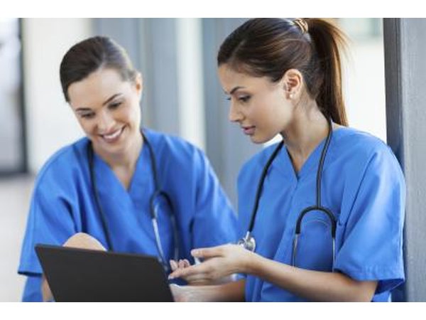 nurse with mentor