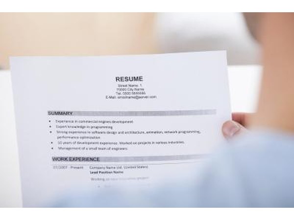 Give your resume to a friend and have him look it over.