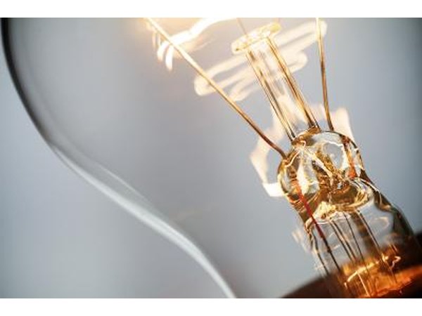 Incandescent bulbs work best for task lighting.