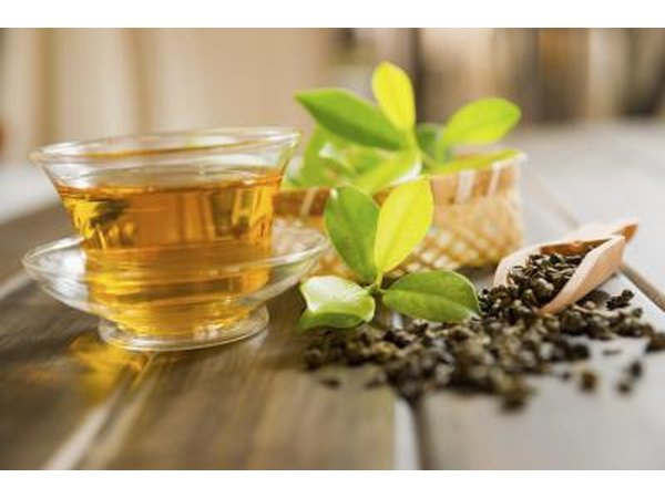 cup of green tea