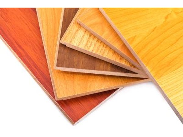 Colored Laquer wood samples