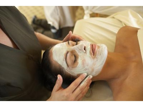 Facials clean and rejuvenate the skin.