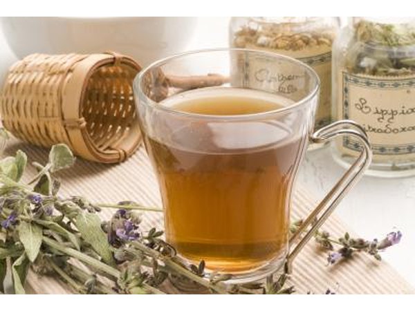 Cup of herbal tea