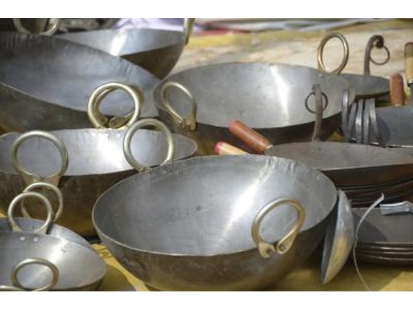 Stainless Steel Woks
