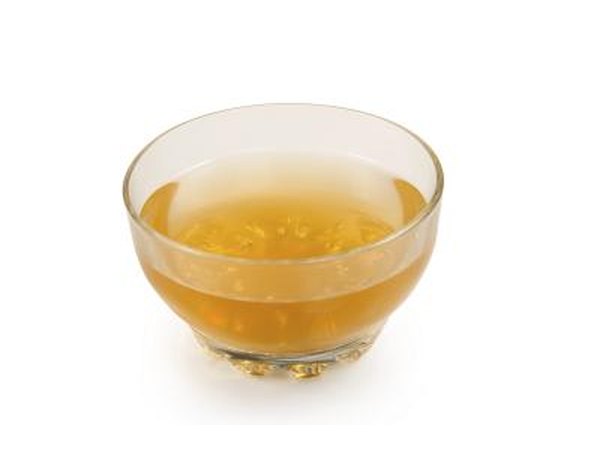 Canola oil in bowl.
