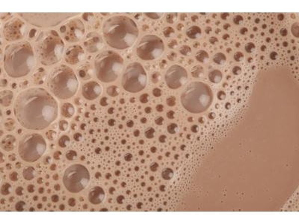 Soy milk comes in a variety of flavors.