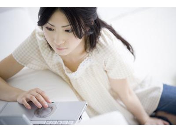 Woman researching about Ciprofloxacin online